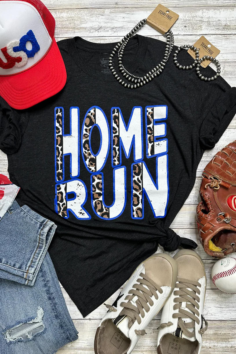 [Home Run w/ Blue] Tee Shirt