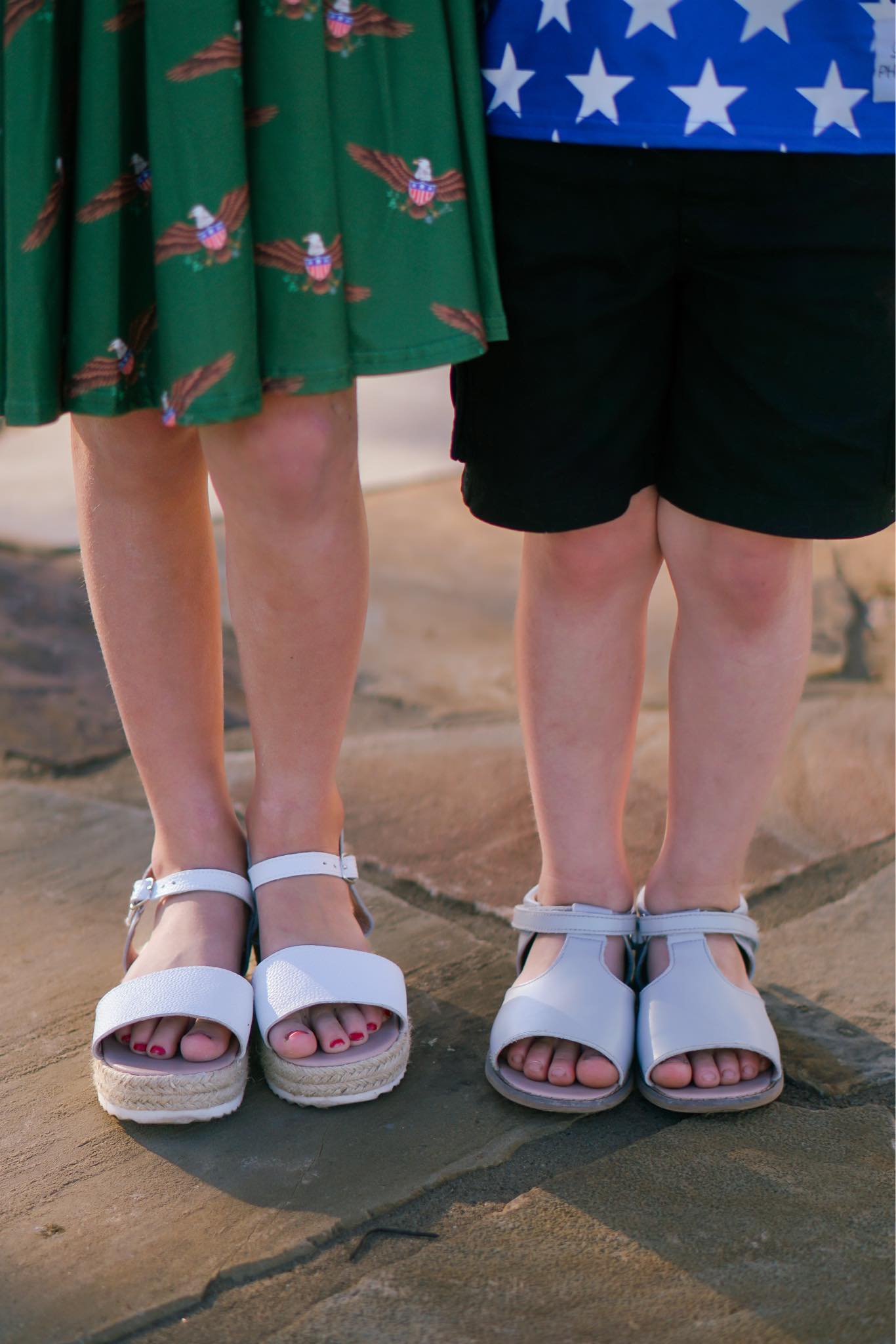 [White] Espadrille Sandals