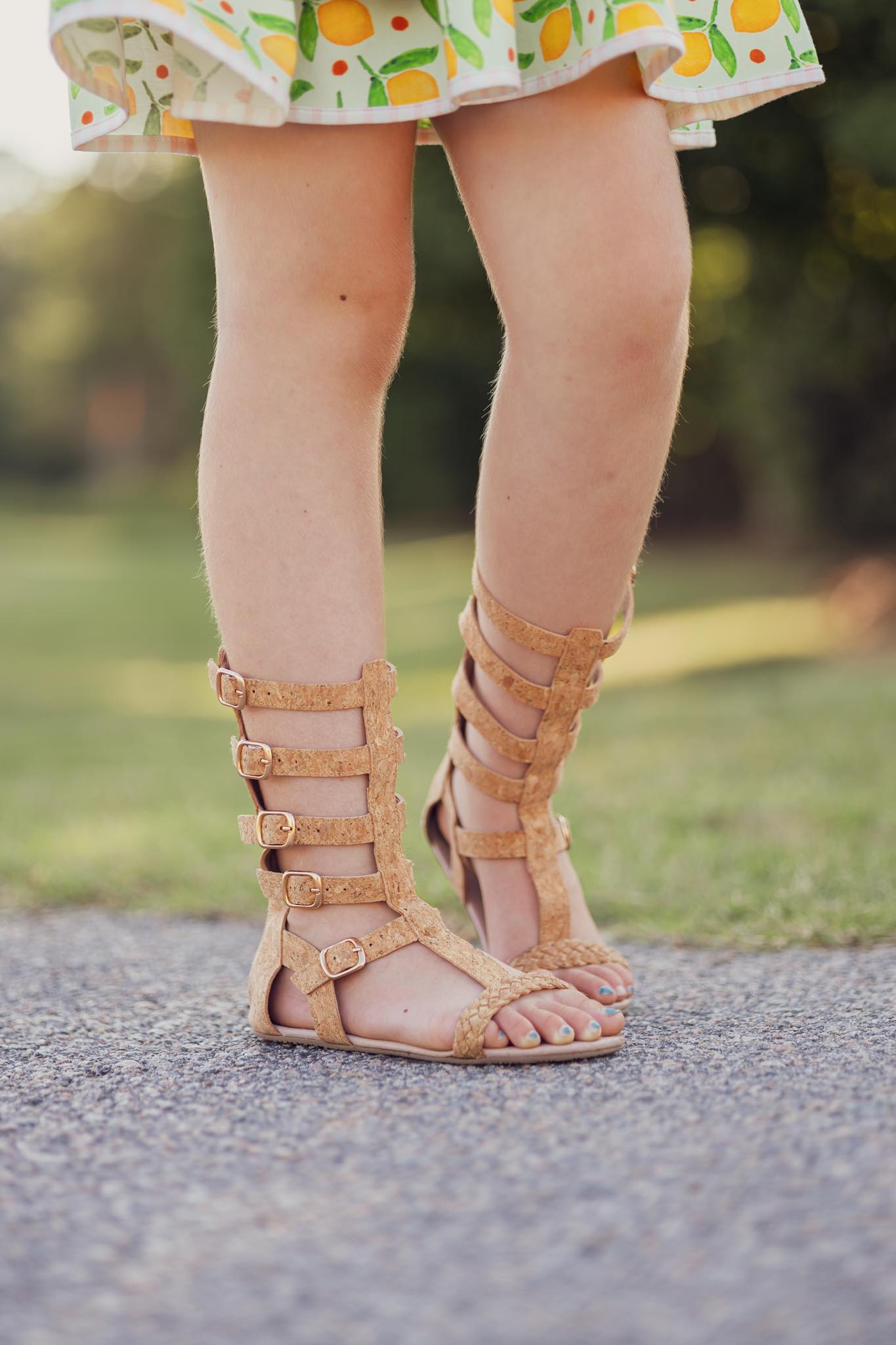 [Cork] Gladiator Sandals