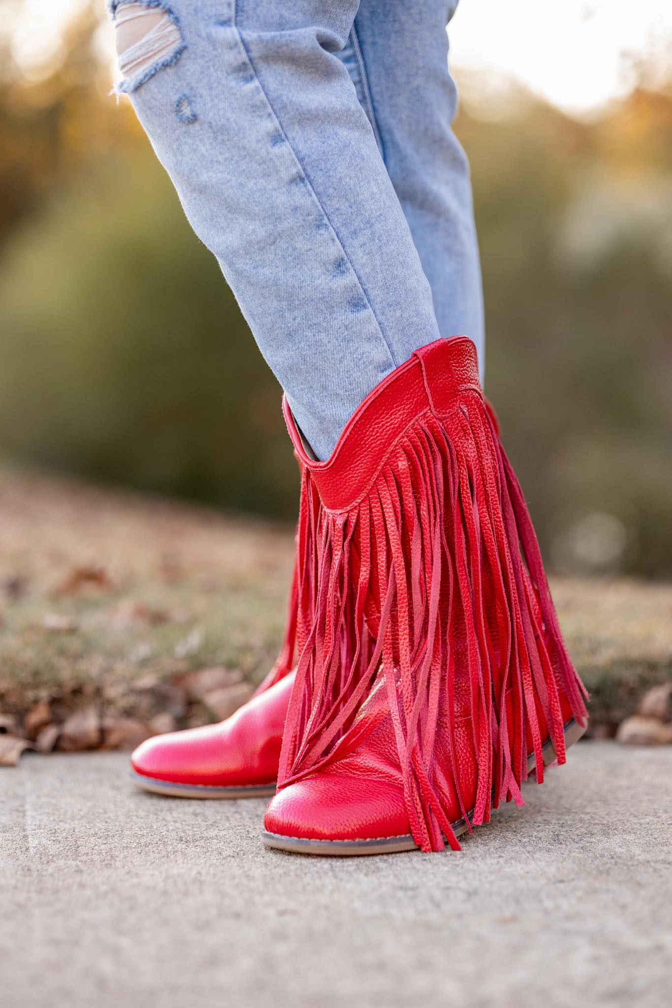 [Red] Cowboy Boots