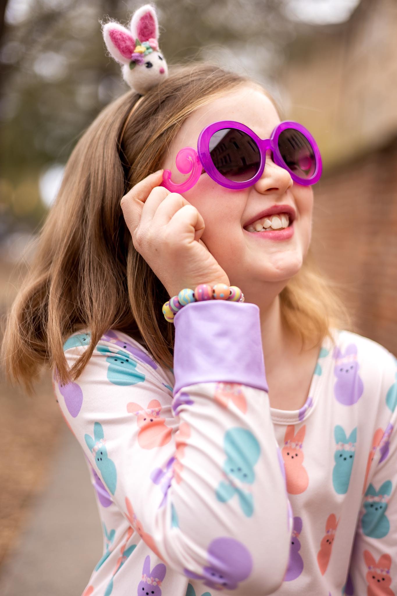 [Pink + Purple] Swirl Sunglasses