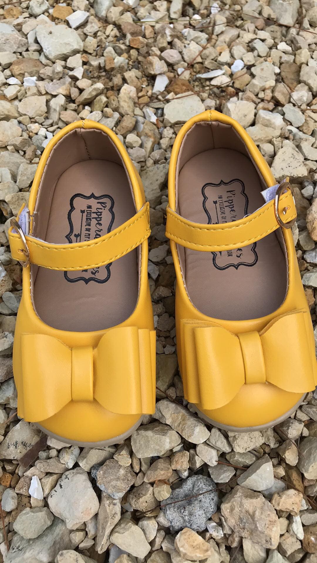 [Yellow] Bow Shoes