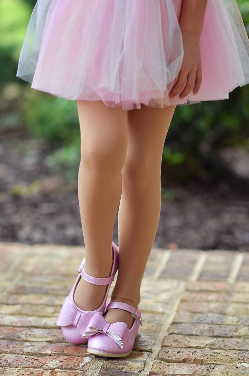 [Light Pink] FLAWED Bow Shoes