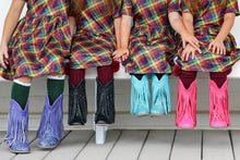 Load image into Gallery viewer, [Bright Pink] Fringe Cowboy Boots

