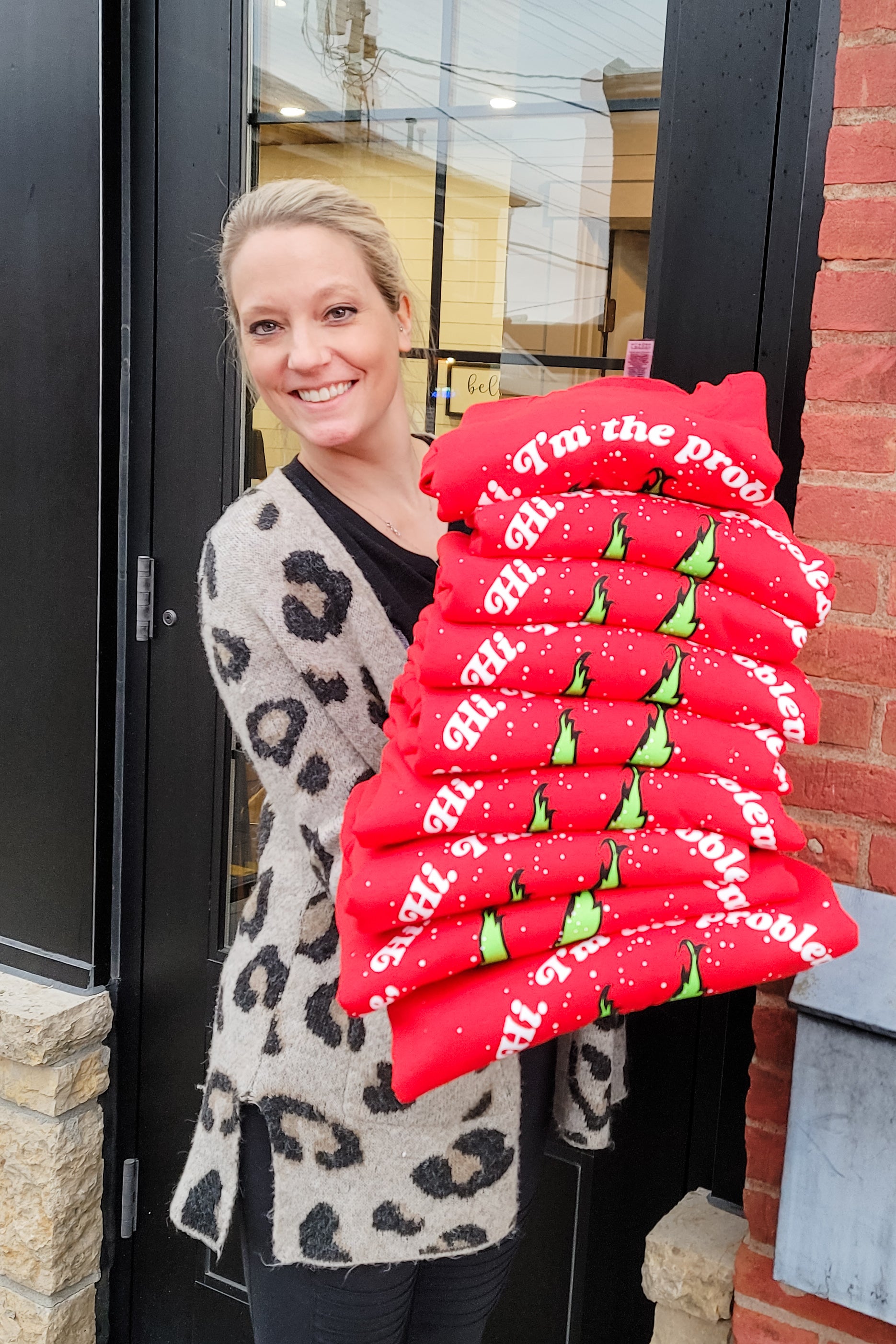 [Hello, It's Me] Gr*nch Sweatshirt or Tee