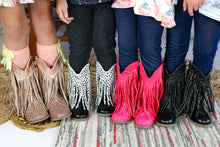 Load image into Gallery viewer, [Bright Pink] Fringe Cowboy Boots
