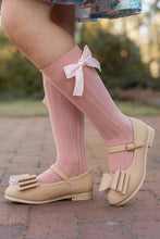 Load image into Gallery viewer, [Sand] FLAWED Bow Shoes
