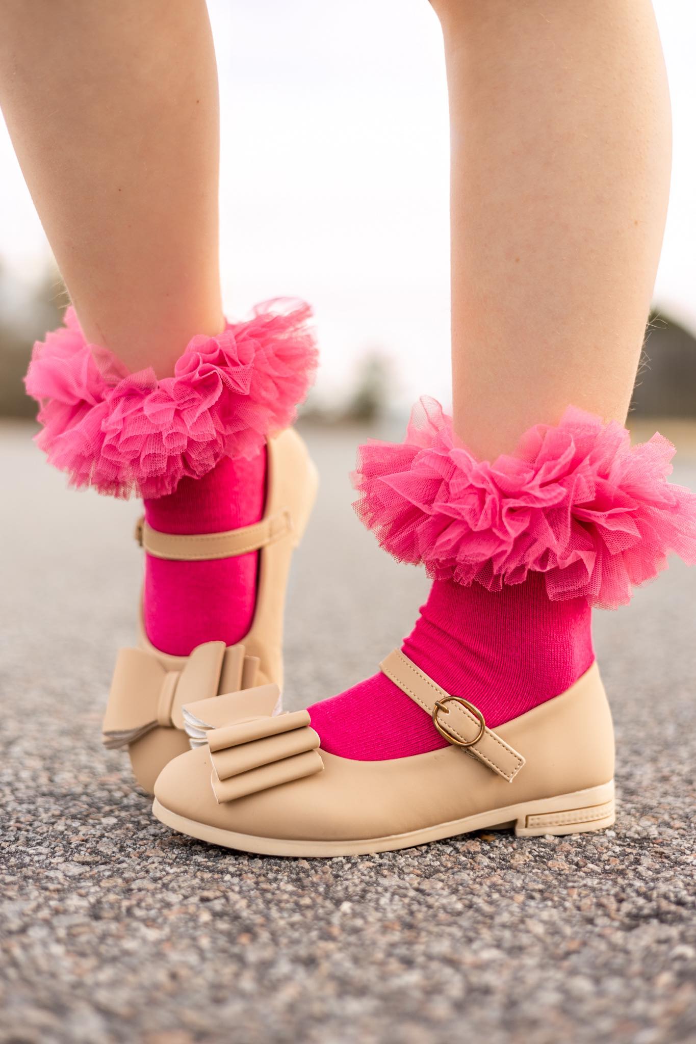 [Sand] Bow Shoes