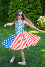 Load image into Gallery viewer, [Camo + Stripes] Twirl Dress
