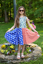 Load image into Gallery viewer, [Camo + Stripes] Twirl Dress
