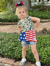 Load image into Gallery viewer, [Camo + Stripes] Peplum

