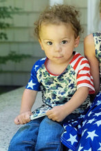 Load image into Gallery viewer, [Camo + Stripes] Raglan
