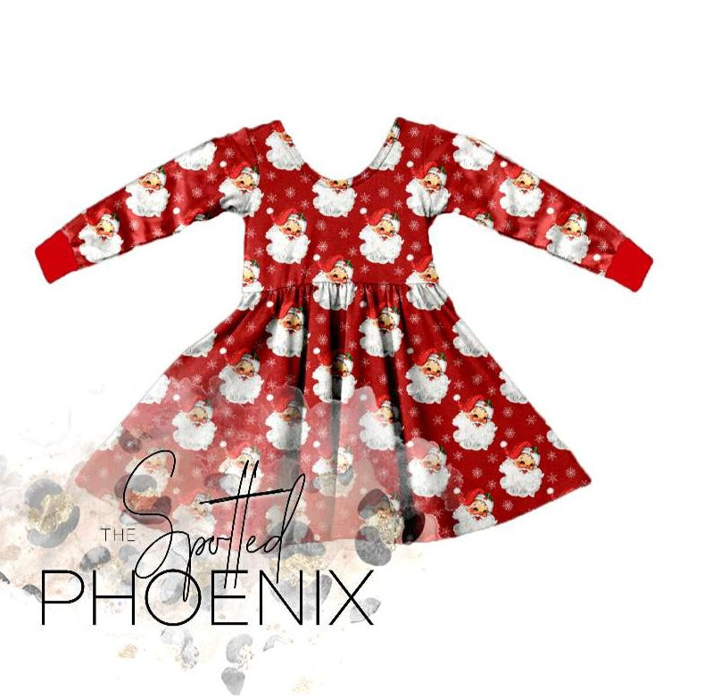 [Christmas Claus] Twirl Dress