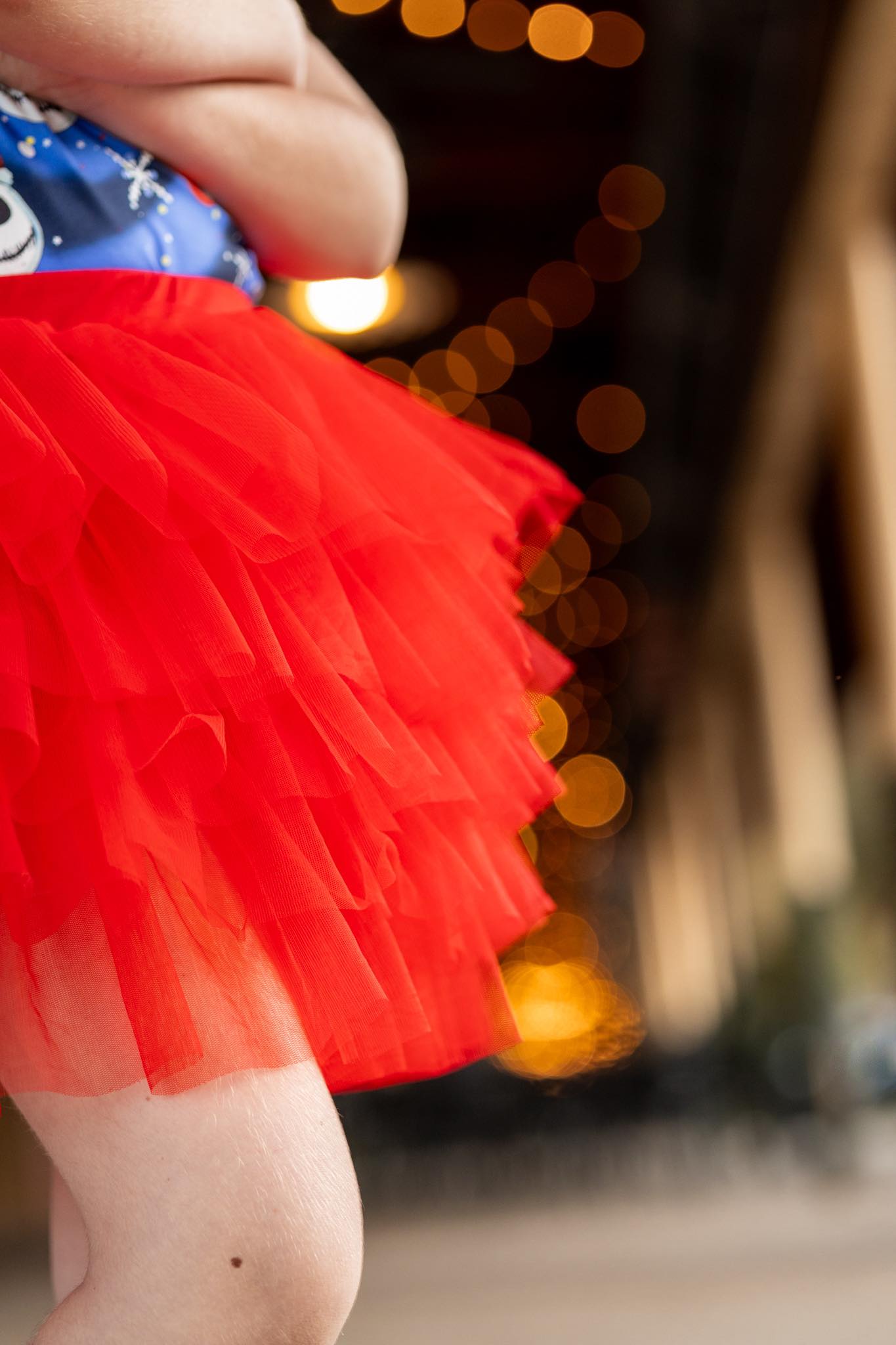 [Red or Black] Tulle Skirt