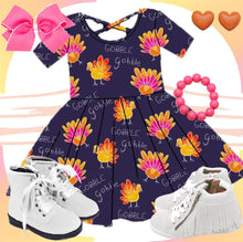Load image into Gallery viewer, [Gobble Gobble] Twirl Dress
