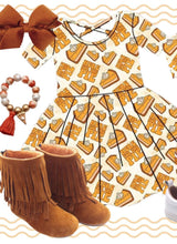 Load image into Gallery viewer, [Here for the Pie] Twirl Dress
