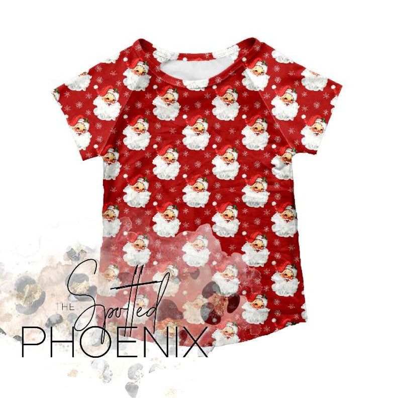 [Christmas Claus] Raglan