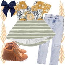 Load image into Gallery viewer, [Poppie Stripe] Peplum
