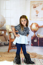 Load image into Gallery viewer, [B + W Dot Fringe] Cowboy Boots
