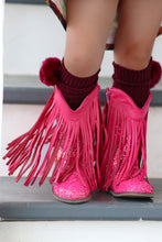 Load image into Gallery viewer, [Bright Pink] Fringe Cowboy Boots
