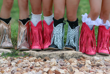 Load image into Gallery viewer, [Bright Pink] Fringe Cowboy Boots
