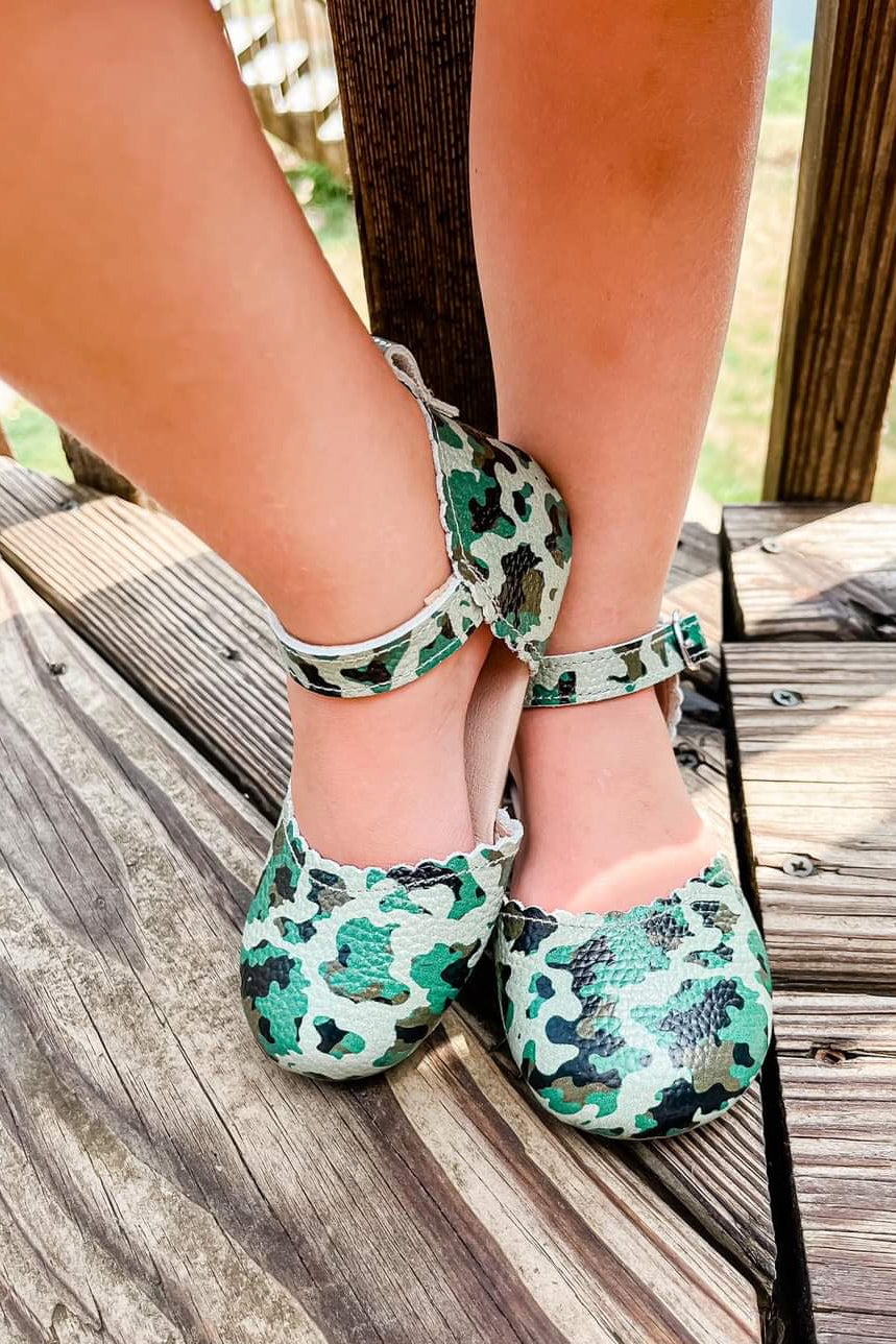 Camo [Open] Ballet Flats
