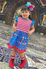 Load image into Gallery viewer, [Cat in the Hat] Flutter Dress
