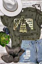 Load image into Gallery viewer, [Golden Foil Thunderbird] Star Tee Shirt
