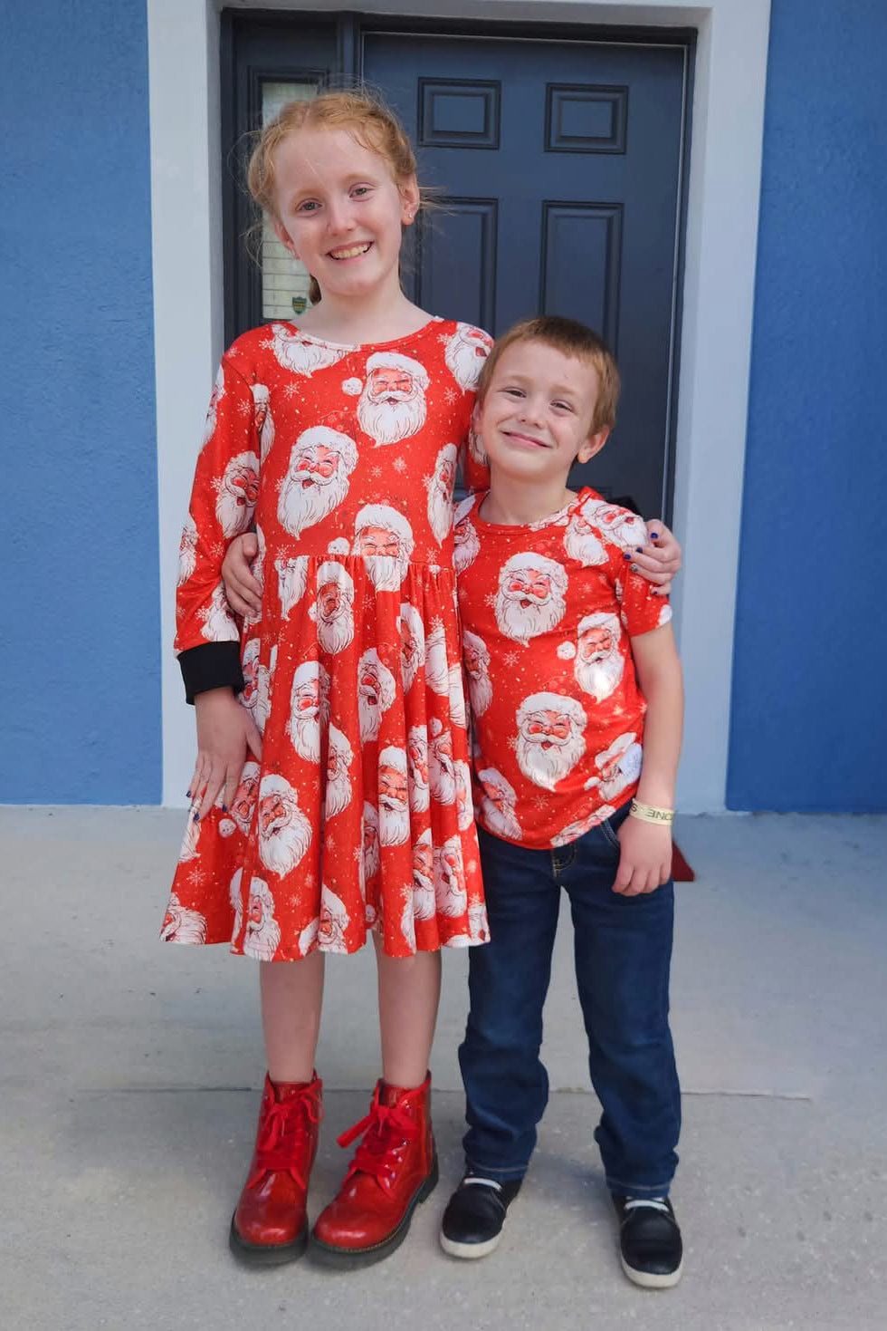 [Jolly Ol' St. Nick] Twirl Dress or Raglan