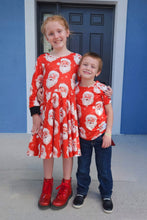 Load image into Gallery viewer, [Jolly Ol&#39; St. Nick] Twirl Dress or Raglan
