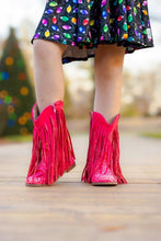 Load image into Gallery viewer, [Bright Pink] Fringe Cowboy Boots
