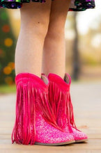 Load image into Gallery viewer, [Bright Pink] Fringe Cowboy Boots
