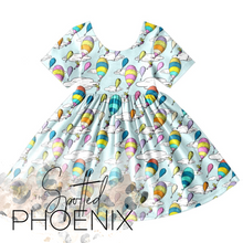 Load image into Gallery viewer, [Up, Up + Away] Twirl Dress
