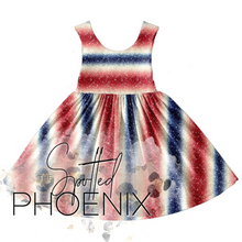 Load image into Gallery viewer, [The Sizzler] Twirl Dress w/ Faux Glitter
