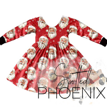 Load image into Gallery viewer, [Jolly Ol&#39; St. Nick] Twirl Dress or Raglan
