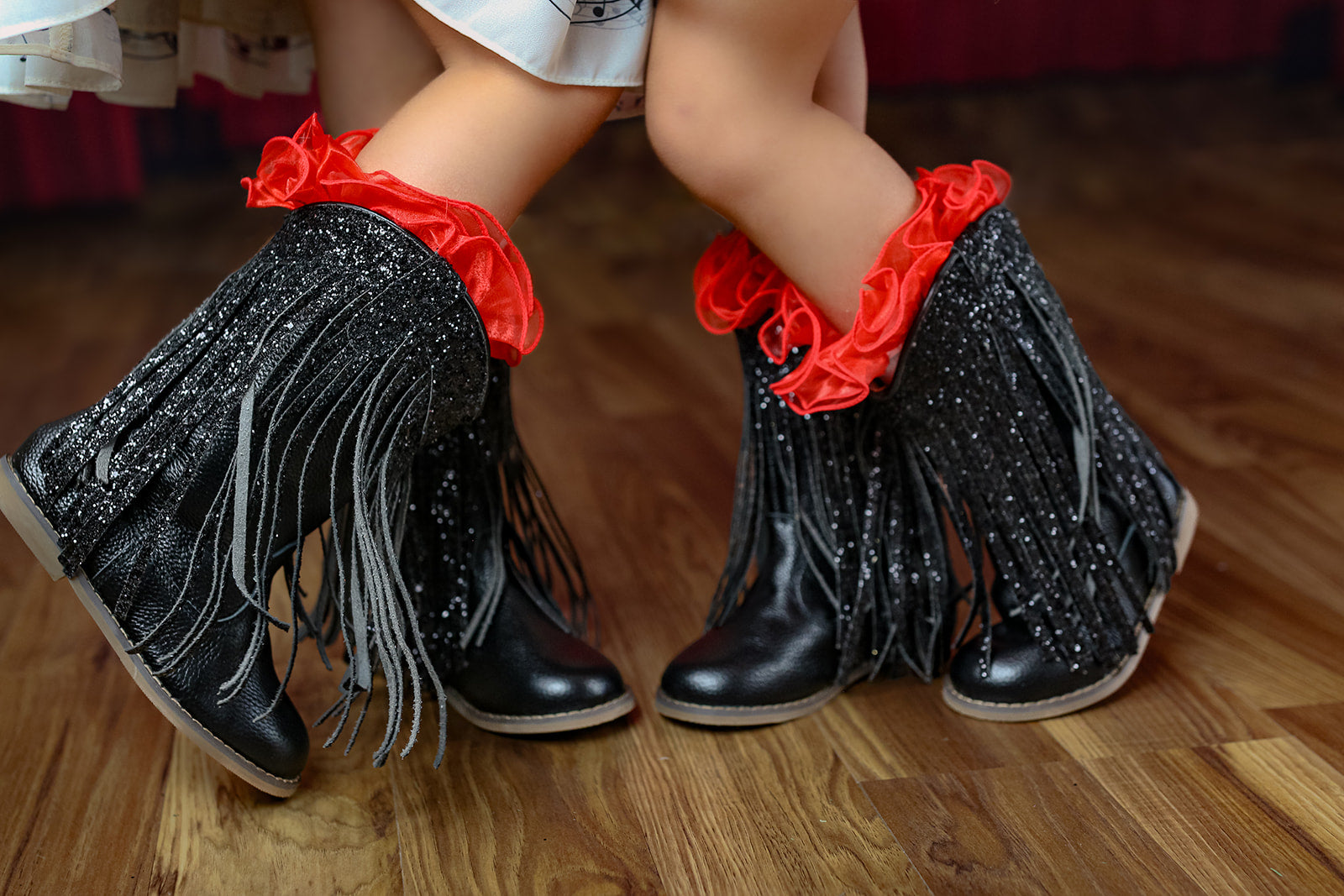 [Black Matte] Cowboy Boots