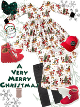 Load image into Gallery viewer, [Very Merry Holiday] Twirl Dress or Raglan
