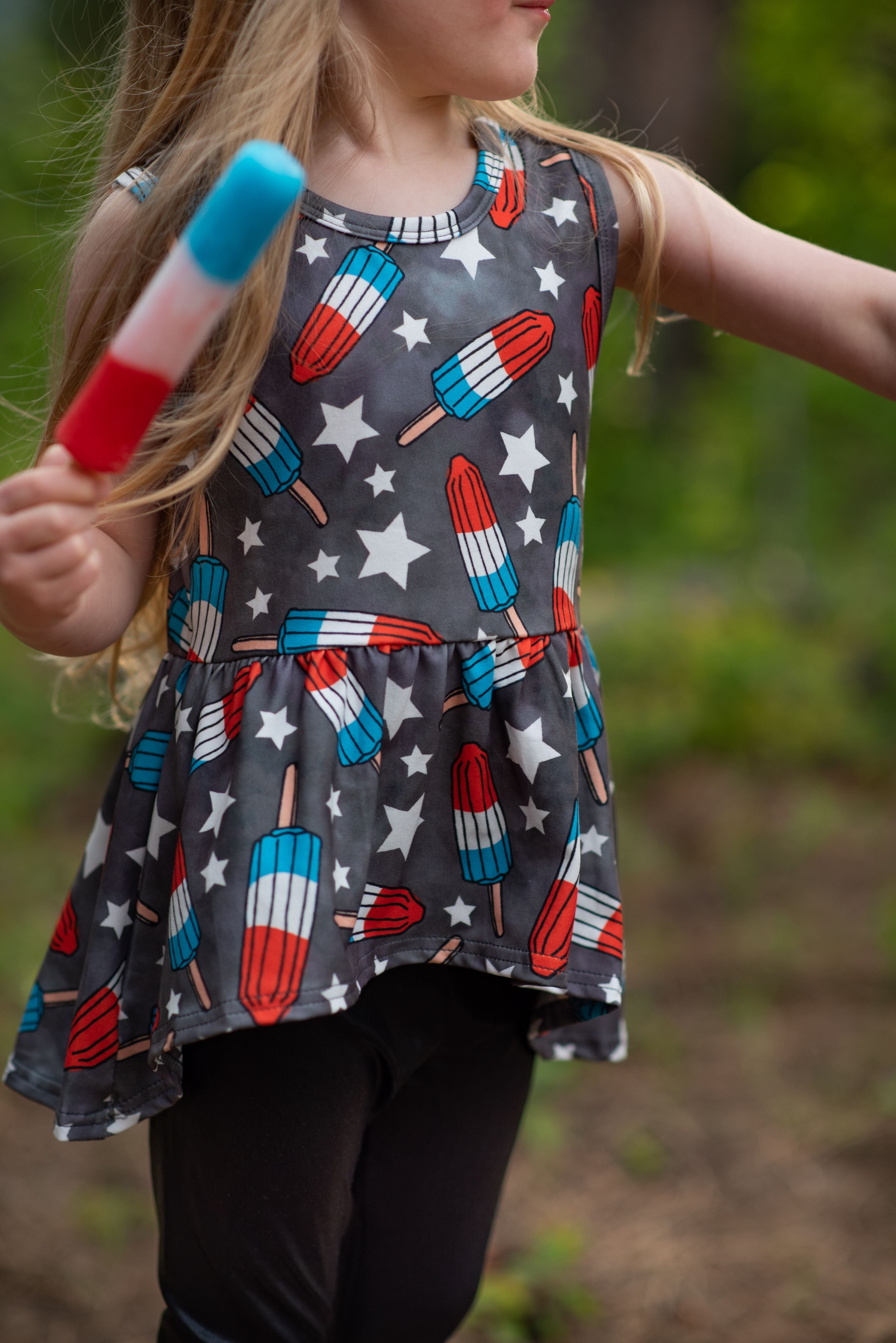 [Bomb Pops for Days] Peplum
