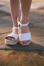 Load image into Gallery viewer, [White] Espadrille Sandals
