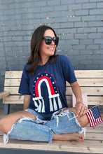 Load image into Gallery viewer, [RWB Rainbow Tassle] Tee Shirt
