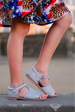 Load image into Gallery viewer, [Gray] Peep Toe Sandals
