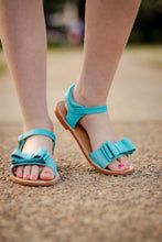 Load image into Gallery viewer, [Turquoise] **Oopsie Bow Sandals
