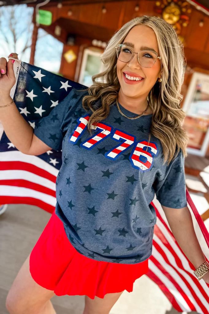 [1776] Star Tee Shirt