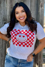 Load image into Gallery viewer, [Heart Eyes] Grey Checker w/ Puff Ink
