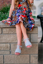 Load image into Gallery viewer, [Gray] Peep Toe Sandals
