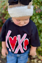 Load image into Gallery viewer, [XOXO] MAMA + MINI Black Tee Shirt
