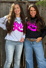 Load image into Gallery viewer, [LOVE] Metallic Puff Sweatshirt

