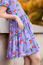 Load image into Gallery viewer, [Thing 1 Thing 2] Twirl Dress
