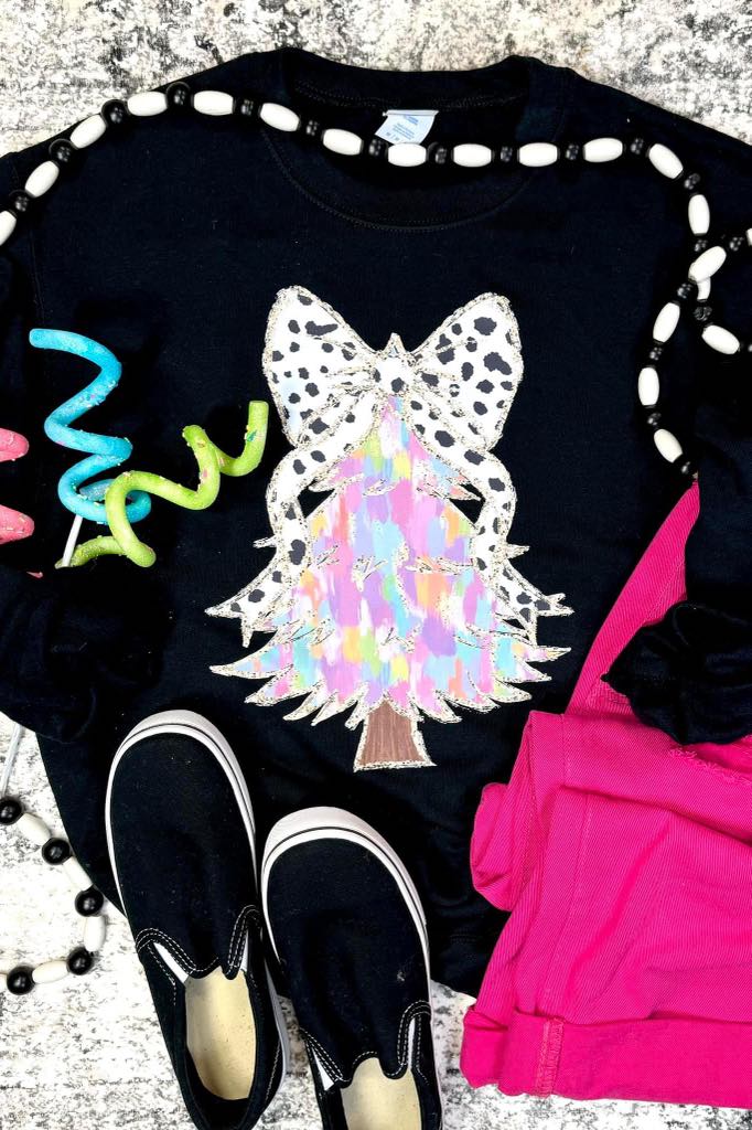 [Spotted Bow] Sweatshirt