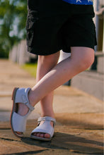 Load image into Gallery viewer, [Gray] Peep Toe Sandals
